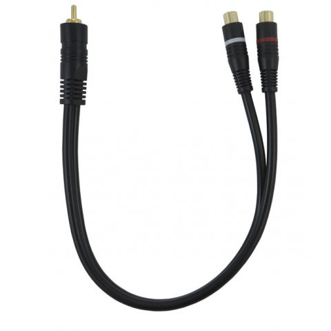 Perėjimas RCA - 2RCA (1K-2L) 0.3m Gold